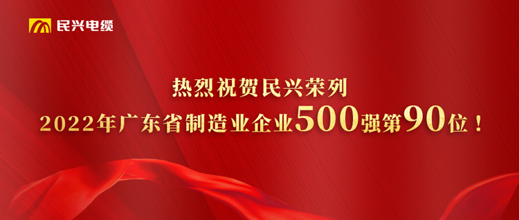 廣東省制造業企業500強榜單發布，VR彩票躍居第90位！